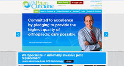 Desktop Screenshot of drcurcione.com